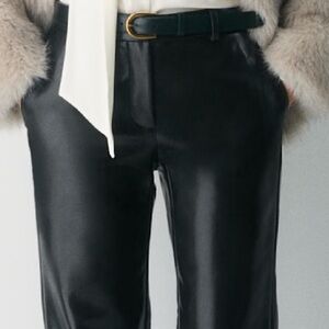 Aritzia Wilfred Melina Black Pants